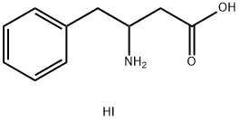 3-Amino-4-phenylbutanoic acid hydroiodide Struktur