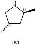 (2S,4S)-4-fluoro-2-methylpyrrolidine hydrochloride