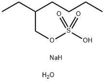 SodiuM 2-ethylhexyl sulfate hydrate Struktur