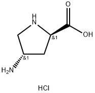 (2R,4S)-4-AMINO-PYRROLIDINE-2-CARBOXYLIC ACID DIHYDROCHLORIDE Struktur