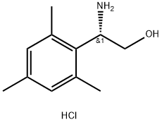 (S)-2-Amino-2-mesitylethan-1-ol hydrochloride Struktur