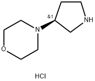 (S)-4-(pyrrolidin-3-yl)morpholine dihydrochloride Struktur