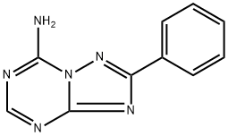 2-phenyl-[1,2,4]triazolo[1,5-a][1,3,5]triazin-7-amine Struktur