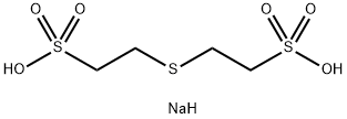 Ethanesulfonic acid, 2,2'-thiobis-, disodium salt (9CI) Struktur