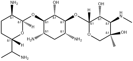 Gentamicin Sulfate C2 Struktur