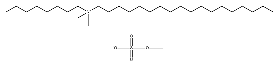 STEARYL OCTYLDIMONIUM METHOSULFATE Struktur