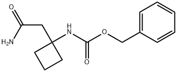 1-(CBZ-氨基)環(huán)丁基乙酰胺, 2891599-14-5, 結構式