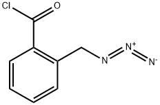 Benzoyl chloride, 2-(azidomethyl)- Struktur