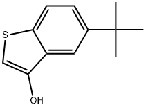 5-(tert-Butyl)benzo[b]thiophen-3-ol Struktur