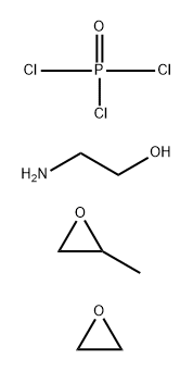 Ethanol,2-amino-,polymer with ethylene oxide,phosphoryl chloride and propylene oxide Struktur