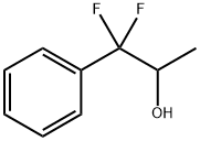 β,β-difluoro-α-methyl-Benzeneethanol Struktur