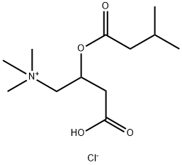 DL-CARNITINE:HCL, O-ISOVALERYL UNLABELED Struktur