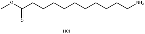 11-amino Undecanoic acid methyl ester hydrochloride (1:1) Struktur