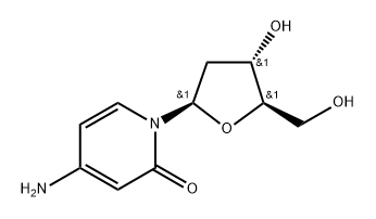 3-deaza-2'-deoxycytidine Struktur