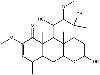 NIGAKIHEMIACETAL-A Struktur