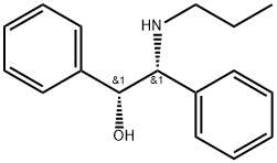 ERYTHRO-1,2-DIPHENYL-2-(PROPYLAMINO)-ETH ANOL, 98 Struktur