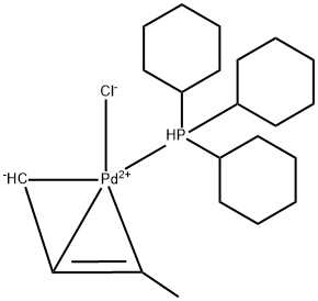 [P(Cy)3] Pd(crotyl)Cl Struktur