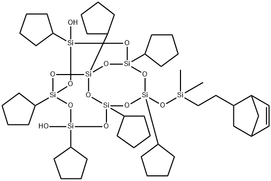 (DIMETHYL(NORBORNENYLETHYL)SILYLOXY)HEP& Struktur