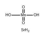 STRONTIUM MANGANATE(VI) Struktur