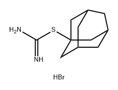 Carbamimidothioic acid,tricyclo[3.3.1.13,7]dec-1-yl ester, monohydrobromide (9CI) Struktur