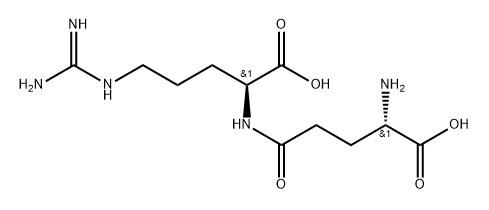 L-Arginine, L-γ-glutamyl- Struktur