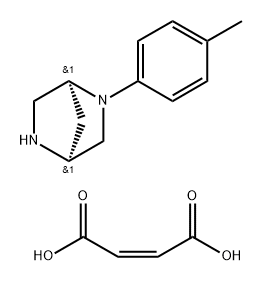 (1S 4S)-(-)-2-(4-METHYLPHENYL)-2 5-DIAZ& Struktur