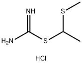 Carbamimidothioic acid, 1-(methylthio)ethyl ester, monohydrochloride (9CI)