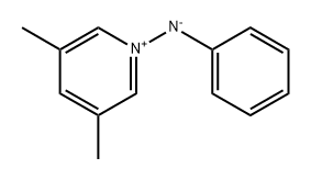 (3,5-Dimethylpyridinio)phenylamine anion Struktur