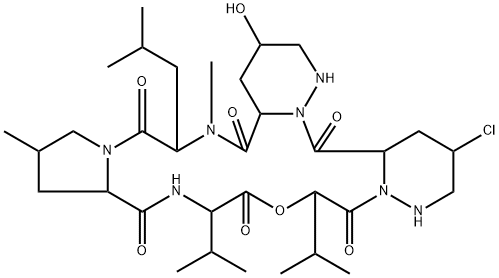 Monamycin G1 (8CI,9CI) Struktur