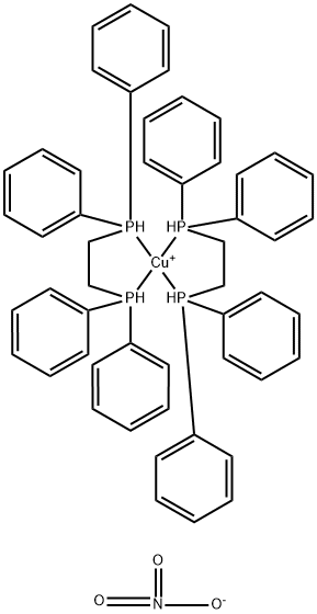 bis(1,2-bis-(diphenylphosphino)ethane)Cu(I) Struktur