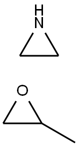 Aziridine, polymer with methyloxirane Struktur
