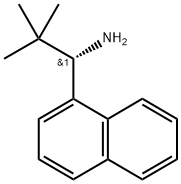 (S)-α-tert-Butyl-1-naphthylmethylamine Struktur