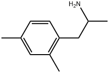 Benzeneethanamine, α,2,4-trimethyl- Struktur