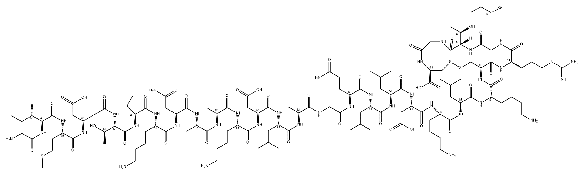 Ranatuerin-2PLb Struktur