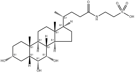 Taurohyocholate Struktur