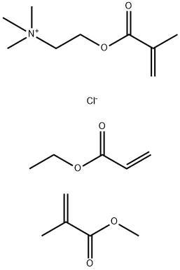 AMMONIO  METHACRYLATE  COPOLYMER TYPE A (100 MG) Struktur