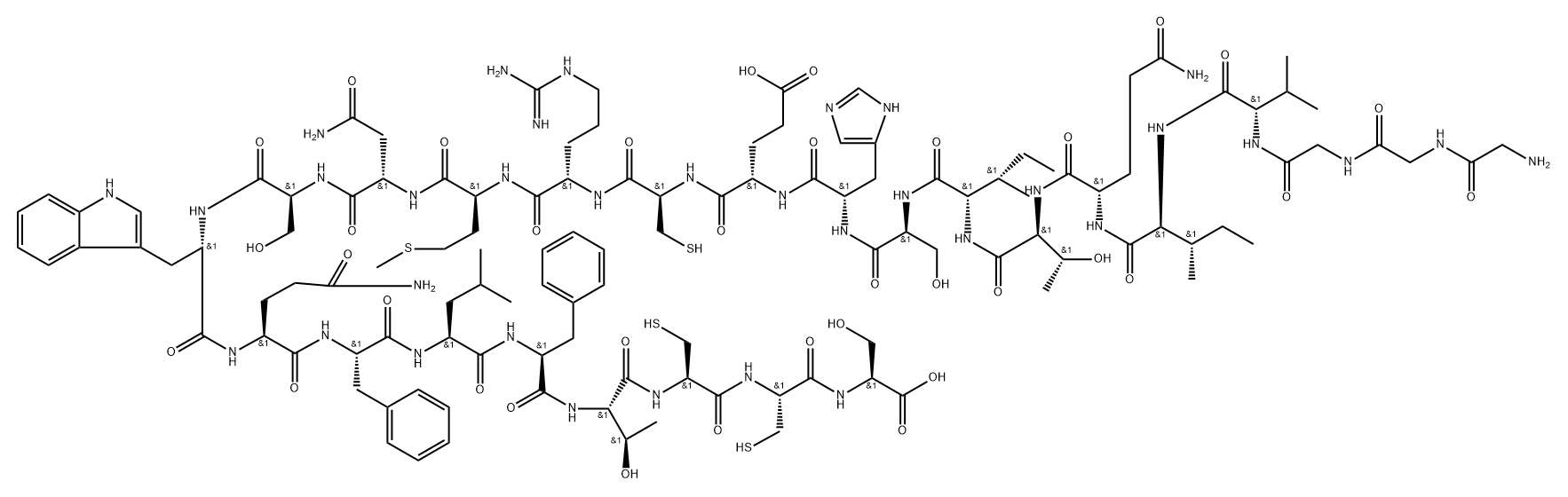 Salivaricin B Struktur