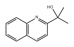 2-Quinolinemethanol, α,α-dimethyl- Struktur