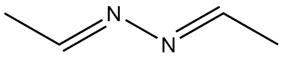 Acetaldehyde, (2E)-2-ethylidenehydrazone, (1E)- Struktur