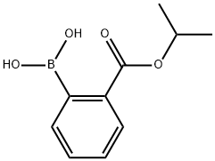 Benzoic acid, 2-borono-, 1-(1-methylethyl) ester Struktur