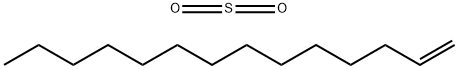 POLY(1-TETRADECENE-SULFONE) Struktur