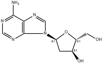 9-(2-Deoxy-α-D-erythro-pentofuranosyl)-9H-purin-6-amine Struktur