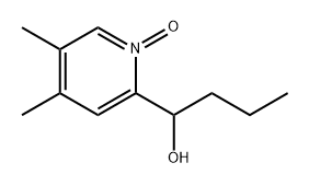 4,5-Dimethyl-α-propyl-2-pyridinemethanol 1-oxide Struktur