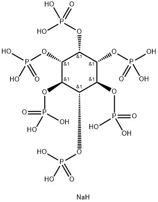 Myo-inositol, hexakis(dihydrogen phosphate), heptasodium salt Struktur