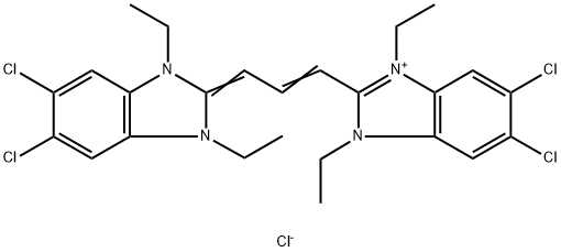 JC-1 chloride Struktur