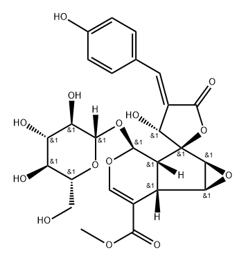 citrifolinoside A Struktur