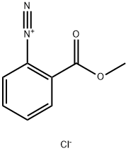 Benzenediazonium,2-(methoxycarbonyl)-,chloride(1:1) Struktur