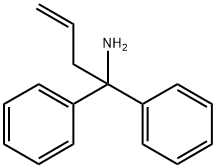 Benzenemethanamine, α-phenyl-α-2-propen-1-yl- Struktur