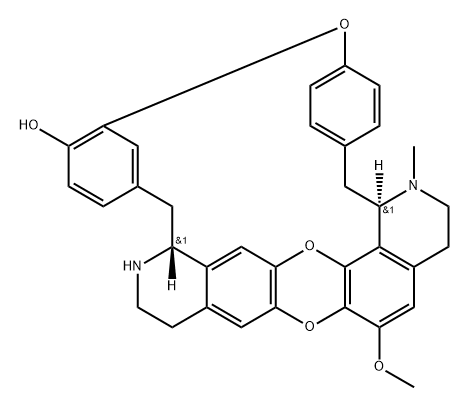 (1α)-6',7-Oxy-6-methoxy-2-methyloxyacanthan-12'-ol Struktur