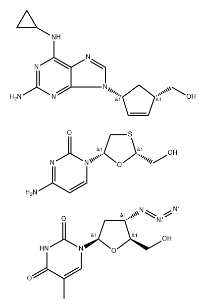 Trizivir Struktur